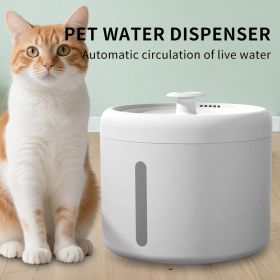 006 circular pet water dispenser, silent circulating water, filtered clean, large capacity, no leakage